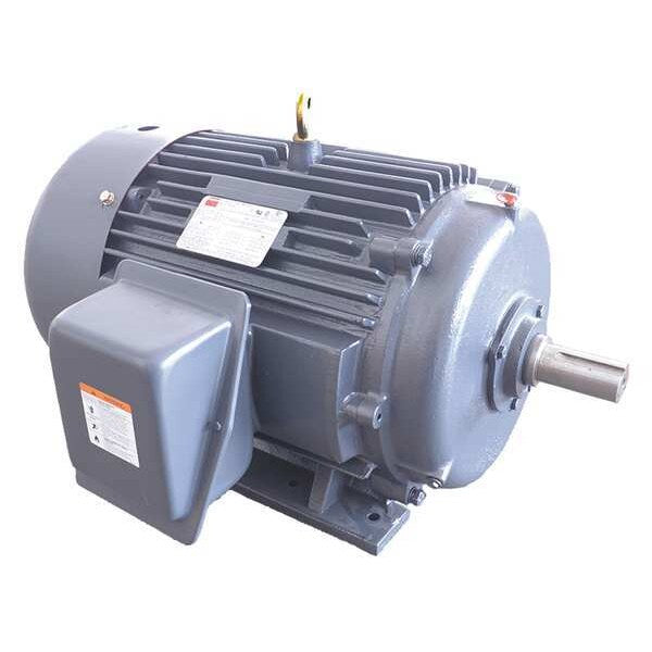 3-Phase General Purpose Motor, 30 HP, 286TS Frame, 230/460V AC Voltage, 3,550 Nameplate RPM