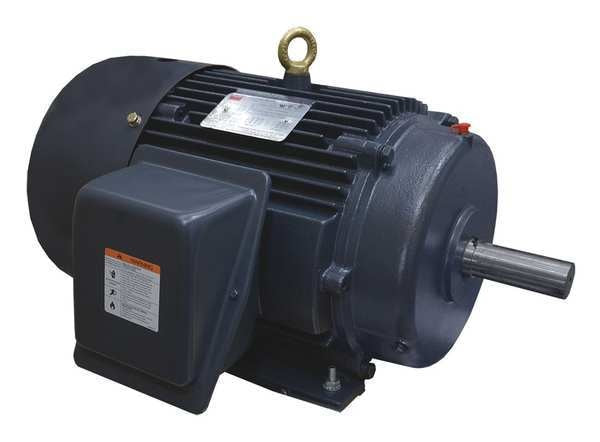 3-Phase General Purpose Motor, 7 1/2 HP, 254T Frame, 230/460V AC Voltage, 1,165 Nameplate RPM