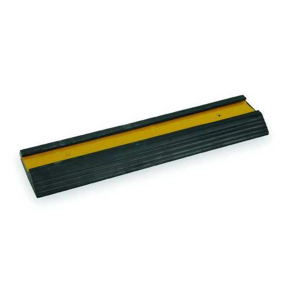 Dock Bumper, 18x1-3/8x5-1/4 In., Rubber