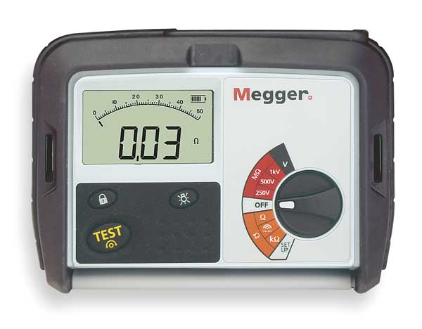 Battery Operated Megohmmeter, 1000VDC