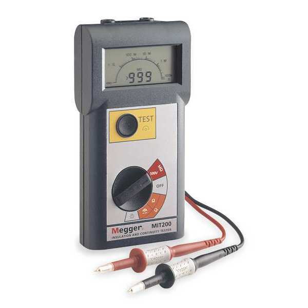 Battery Operated Megohmmeter, 500VDC