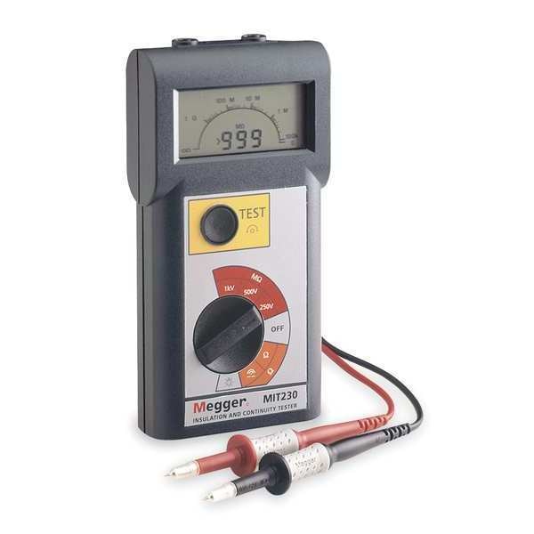 Battery Operated Megohmmeter, 1000VDC