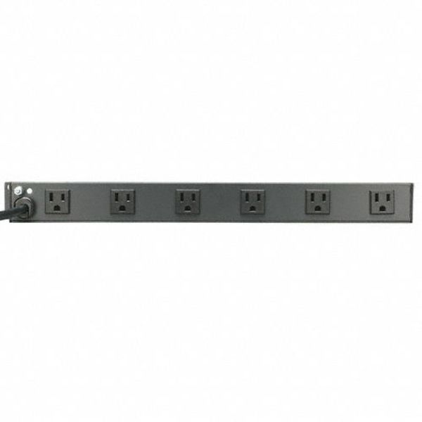 PDU, 120V, 12 Outlet, 15 ft., Black