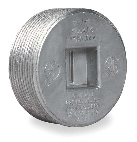Plug, Recessed, 2 In