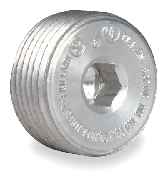 Plug, Recessed, 1-1/4 In