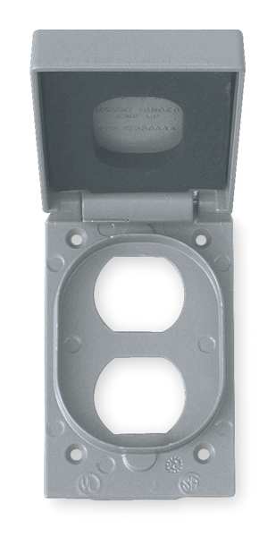 1 -Gang Vertical Weatherproof Cover, 2-57/64