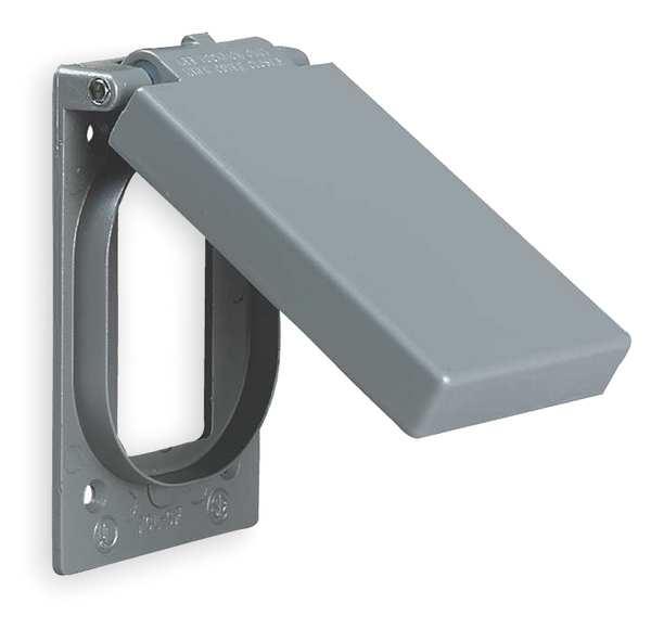 1 -Gang Vertical Weatherproof Cover, 2-57/64