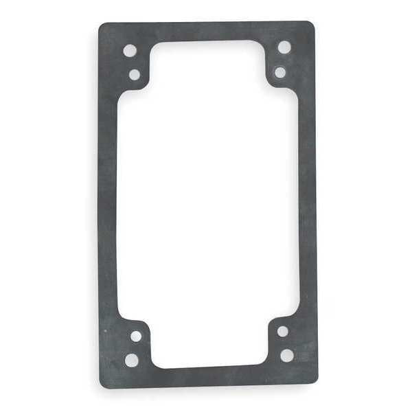 Gasket, Neoprene, Silver, 1-Gang