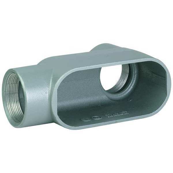 Conduit Outlet Body, Iron, LB, 3/4 In.