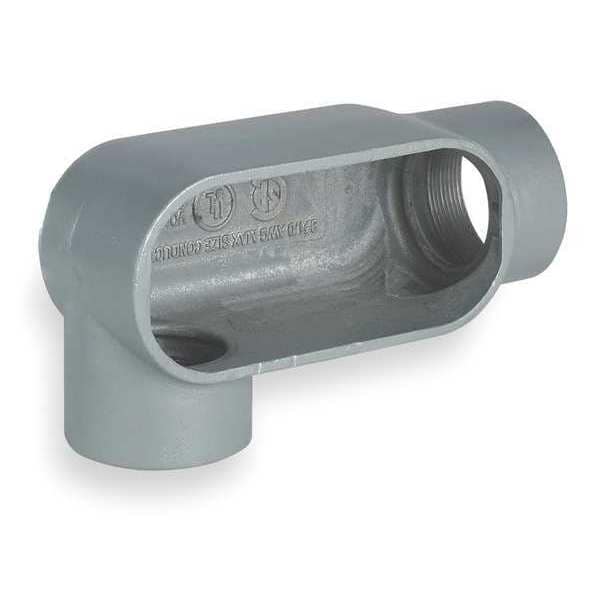 Conduit Outlet Body, Iron, LR, 2 In.