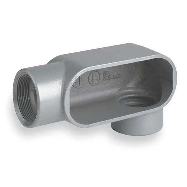 Conduit Outlet Body, Iron, LL, 2 In.