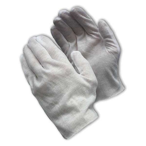 Glove Liners, White, Cotton, Jumbo, PK12