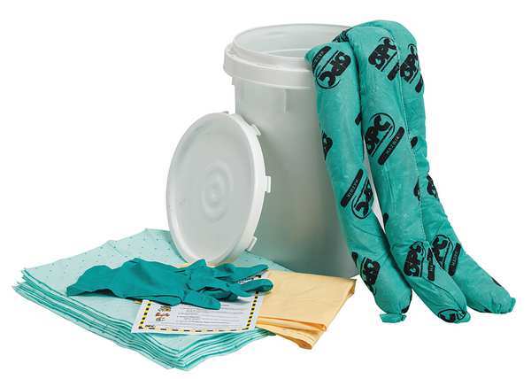 Spill Kit, Chem/Hazmat, White