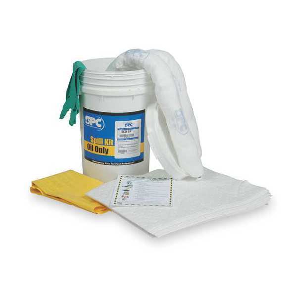 Spill Kit, Chem/Hazmat, White