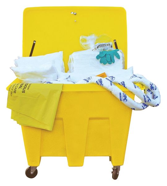 Spill Kit, Oil-Based Liquids, Yellow