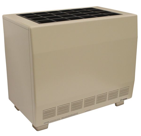 Gas Fired Room Heater, 20 In. D, 34 In. W