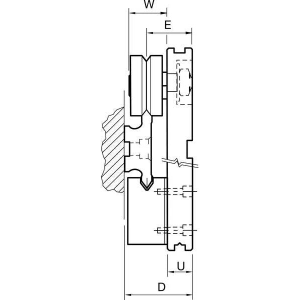 Carriage Assembly, 26.6 x 80 x 105 mm