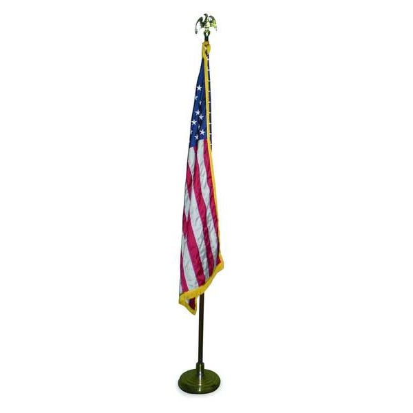 US Flag Set, indoor, 3x5 Ft