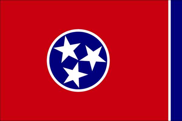 Tennessee State Flag, 3x5 Ft