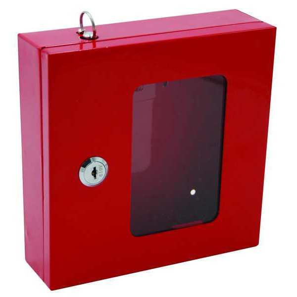 Emergency Lock Box, Wall Mount, 1 Key