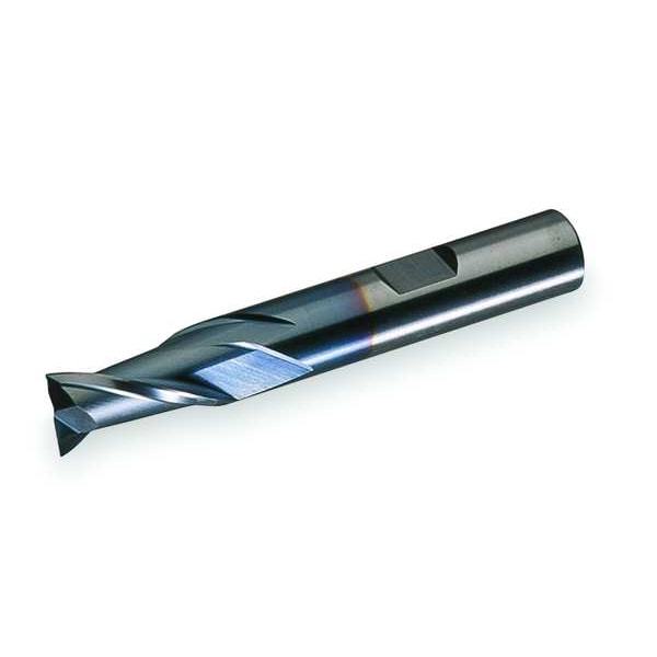 2-Flute HSS Square Single End Mill Cleveland HG-2-TC TiCN 7/16
