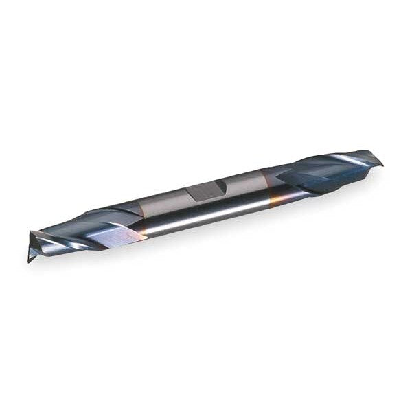 2-Flute Cobalt 8% Square Double End CenterCut Finisher CTD HDC-2-TC TiCN 5/16x3/8x9/16x3-1/2