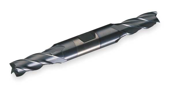 4-Flute Cobalt 8% Square Double End CenterCut Finisher CTD HDC-4C-TC TiCN 5/16x3/8x3/4x3-1/2