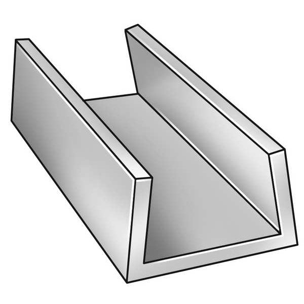Ultra High Molecular Weight (UHMW) U Channel Stock, 120
