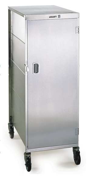 Tray Delivery Cart, Stainless, 58-1/4