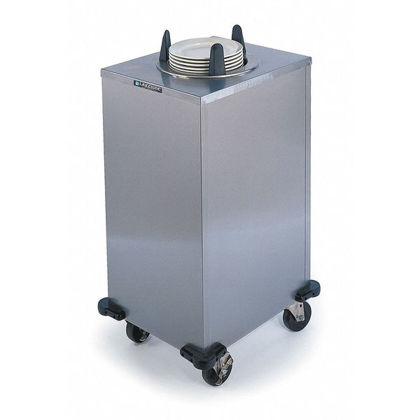 Heated 1-Stack Plate Dispenser Cabinet; Fits Plates 9-1/4