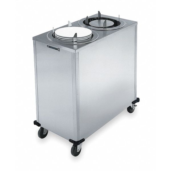 Adjustable Oval Plate Dispenser, No Heat-8-3/4