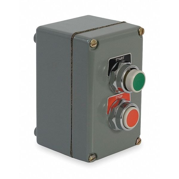 Push Button Control Station, 1NO/1NC, 30mm