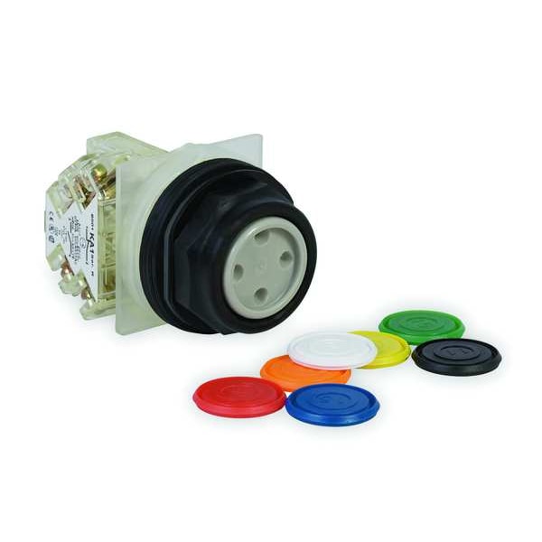 Non-Illuminated Push Button, 30 mm, 1NO/1NC, Universal
