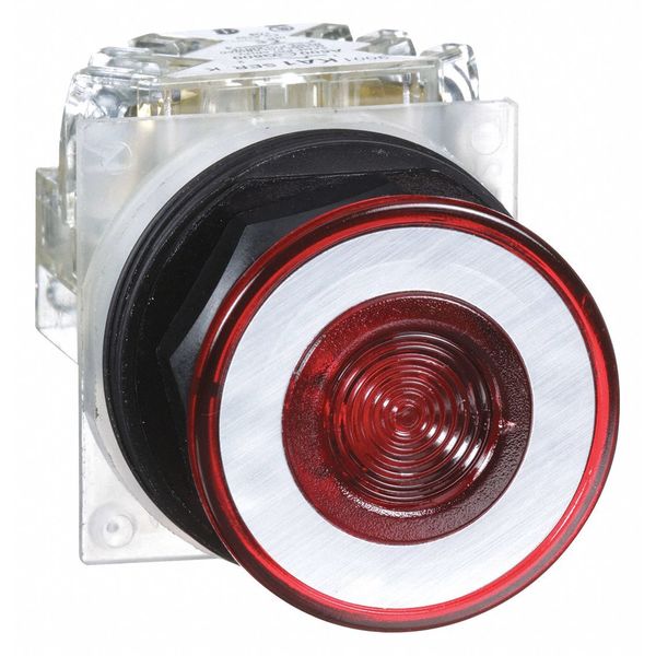 Non-Illuminated Push Button, 30 mm, 1NO/1NC, Red