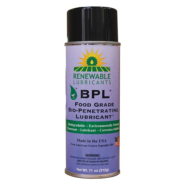 Biodegradable Lubricant, Aerosol, 11 Oz.
