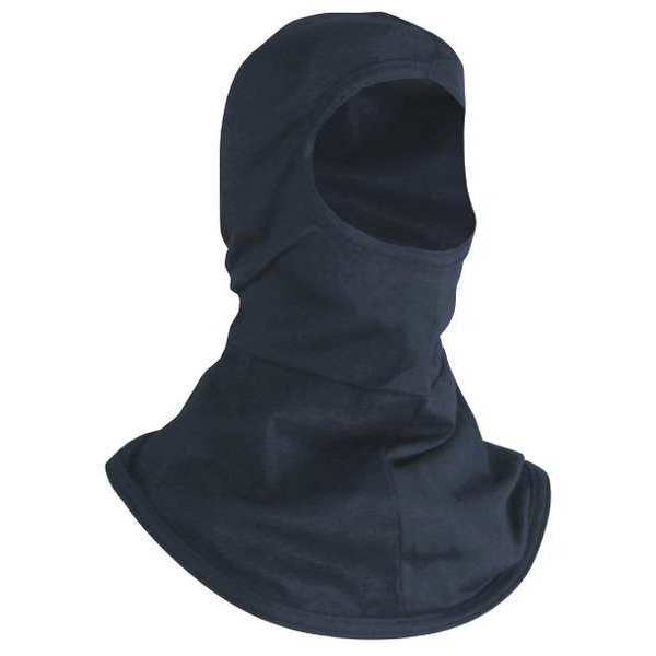 Flame Resistant UltraSoft Knit Hood, 12 cal/sq cm, NFPA 70E Arc-Rated, FR Balaclava, Navy, One Size