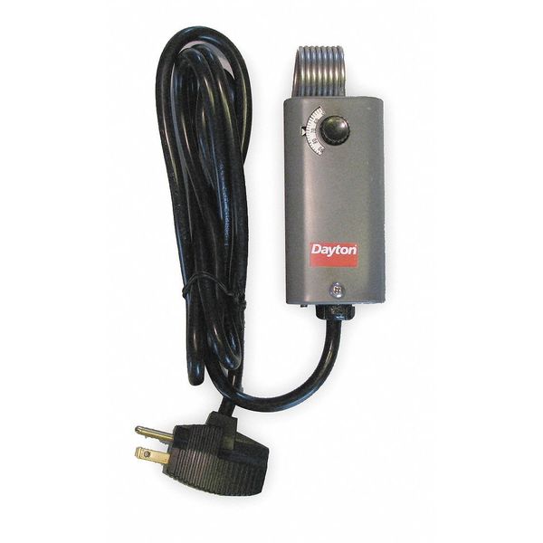 Portable Heating Thermostat, Open on Rise, 35 Degrees to 95 Degrees F