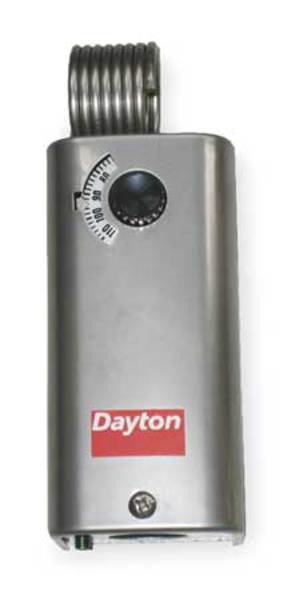 Line Volt Mechanical Tstat, Open/Close on Rise, SPDT, 24 to 600VAC