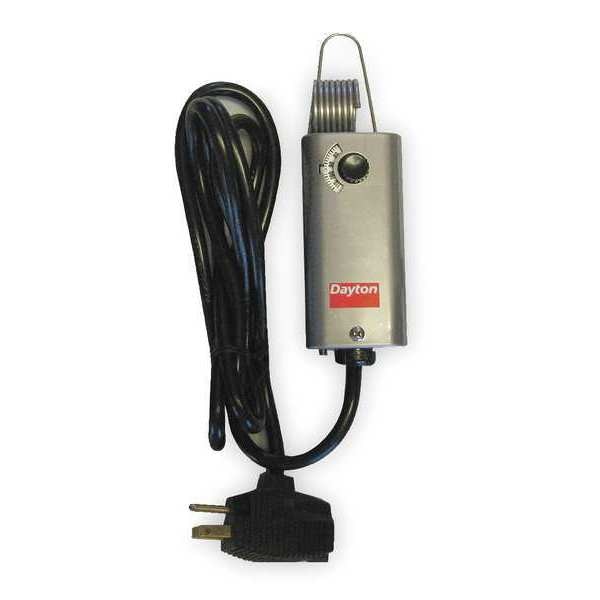 Portable Heating Thermostat, Open on Rise, 35 Degrees to 95 Degrees F