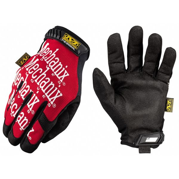 Mechanics Gloves, M, Red, Seamless, Form Fitting Trek Dry(R)