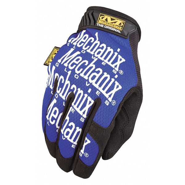 Mechanics Gloves, M, Blue, Seamless, Form Fitting Trek Dry(R)