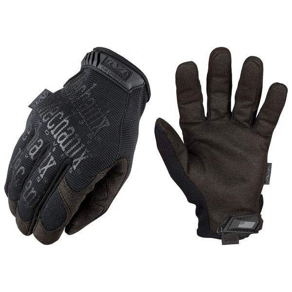 Mechanics Gloves, L, Black, Seamless, Trekdry(R)