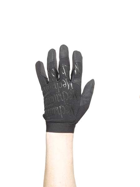 Mechanics Gloves, L, Black, Seamless, Trekdry(R)