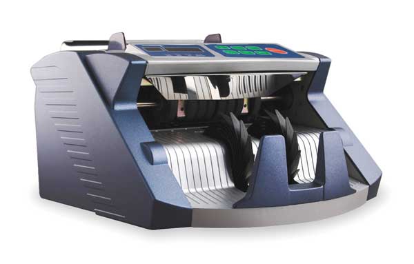 Bill Counter, 1200 Notes/Min, Digital, Blue