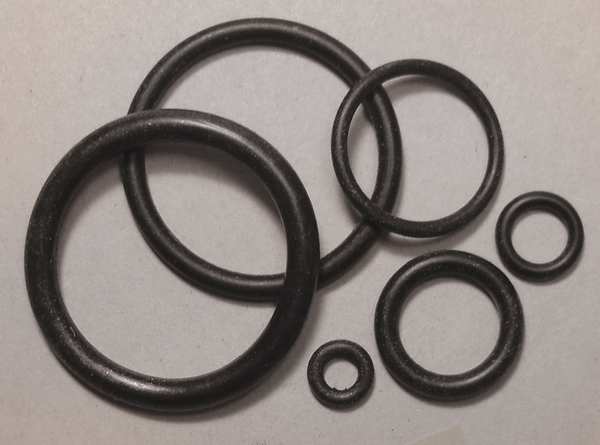 O-Ring Asst, Buna N, 192 PC, 19 Sizes