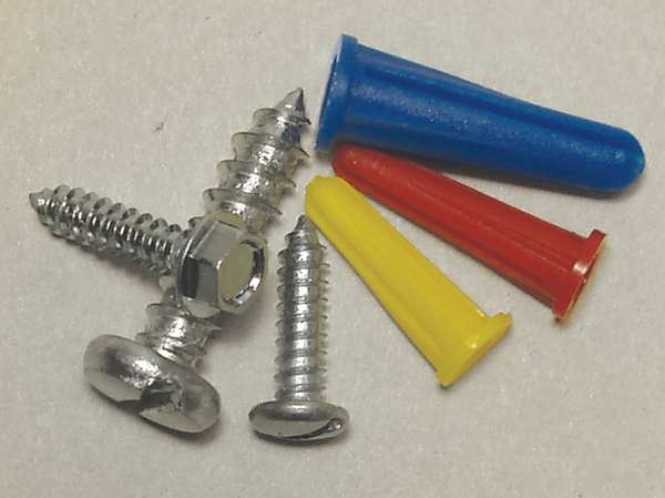 Sheet Metal Screw Asst, Pan, Zinc, 365 PC