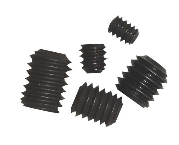 Set Screw Assortment, Alloy Steel, Black Finish Finish