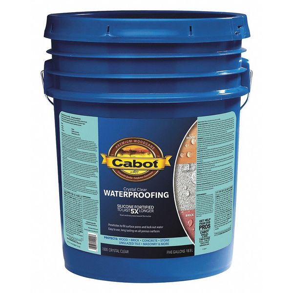 Sealer, Crystal Clear, Flat, 5gal