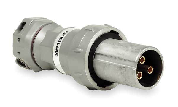 Pin & Slve Plug, 100A, 3P, 3W, 600VAC/250VDC