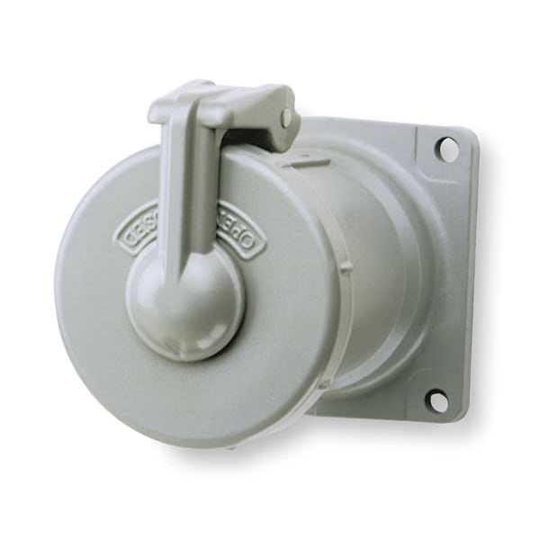Pin & Sleev Receptacl, 100A, 3P, 2W, NEMA 4X